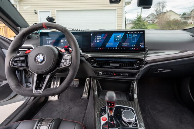 2025 BMW M4 — interior